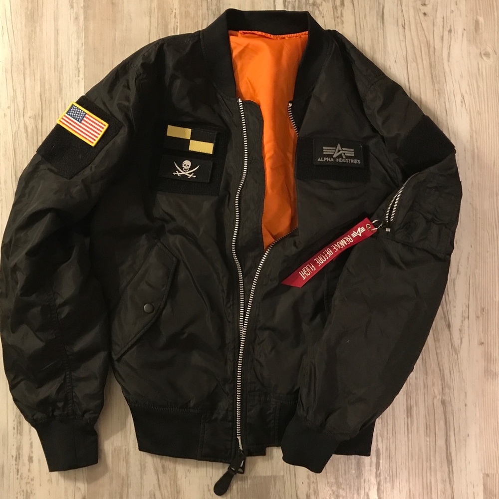 Alpha Industries Reversible Bomber Jacket